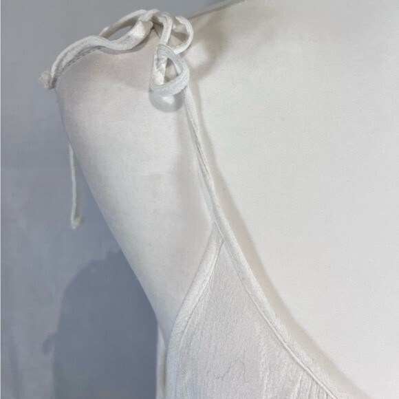 Silk & Salt white Croatian maxi dress size medium - Picture 3 of 6